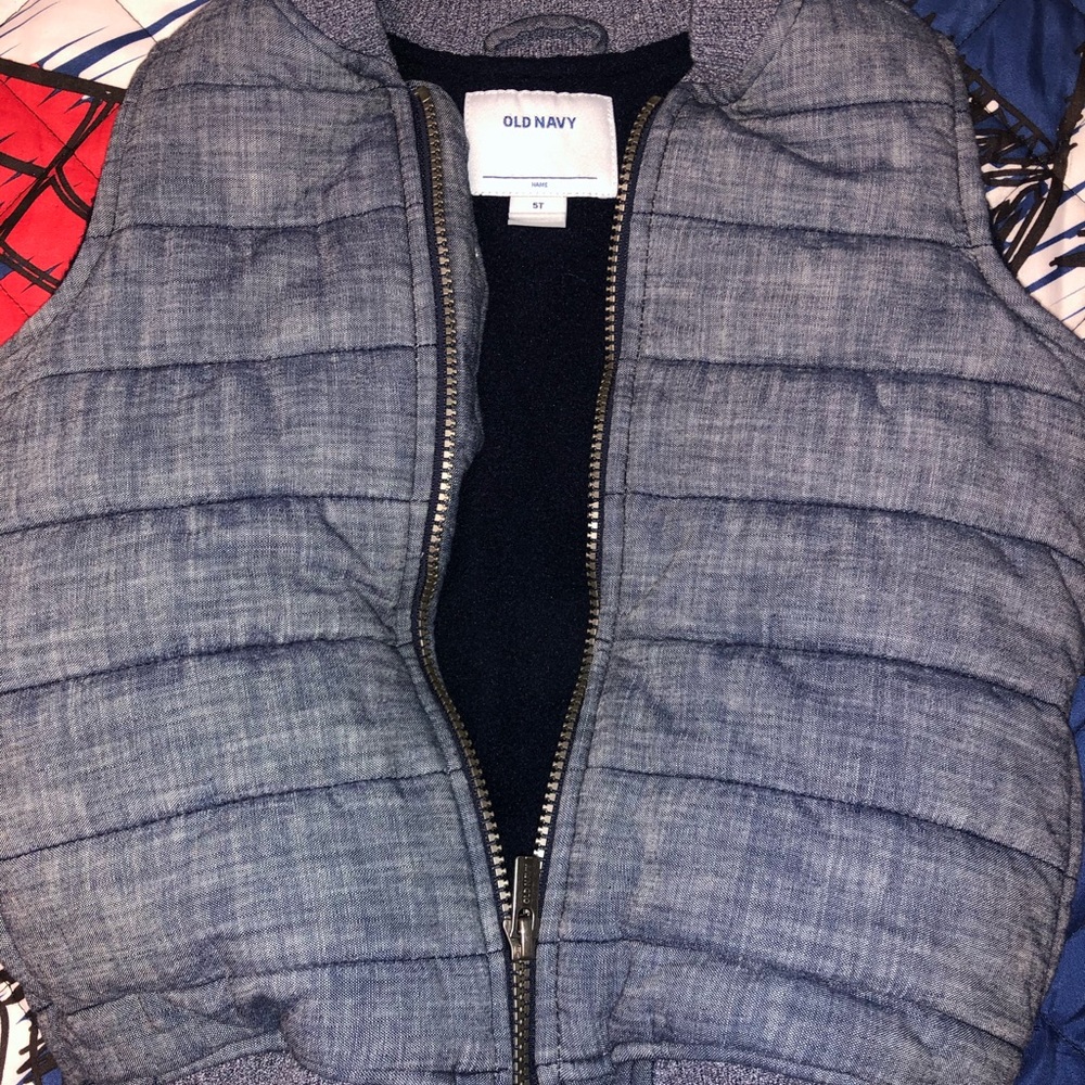 Boys blue vest 5T